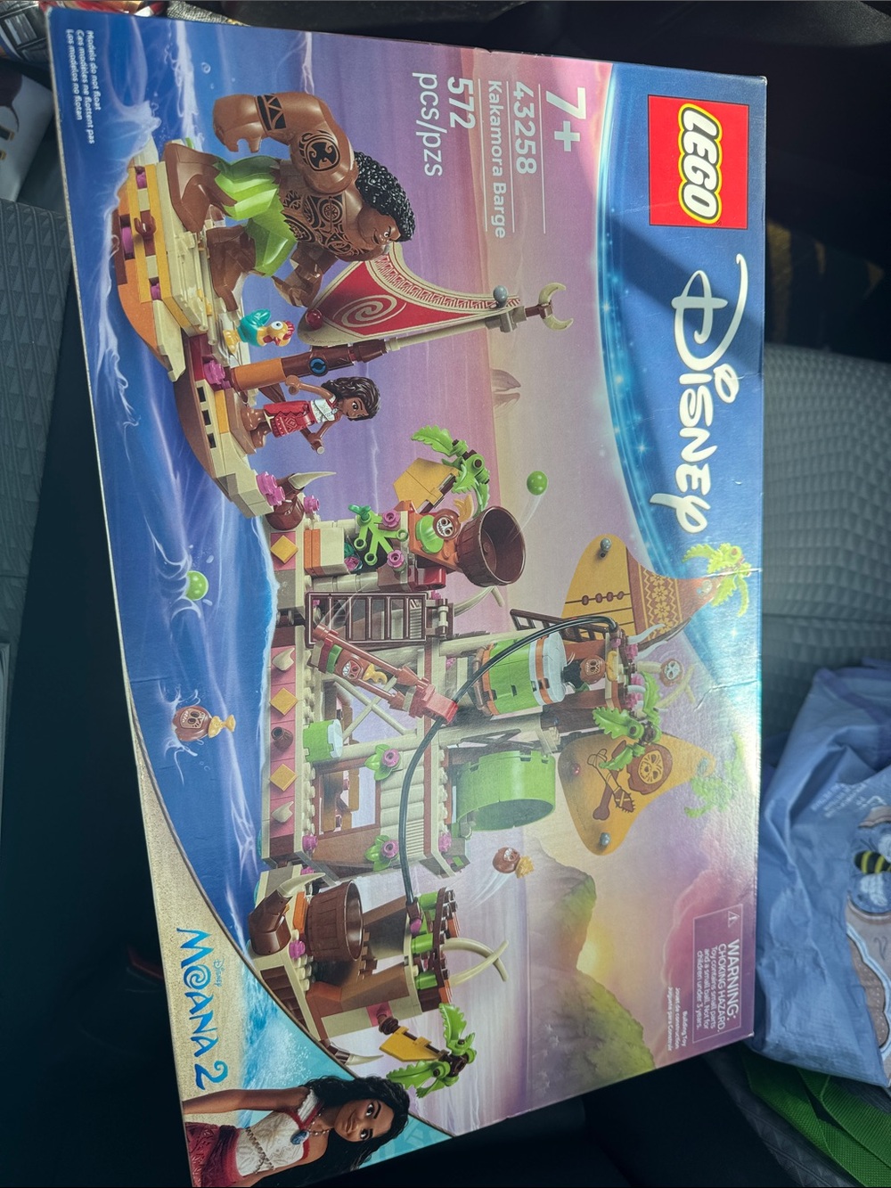 Lego Disney Moana Kakamora Barge - Green, Brown, Tan, Pink